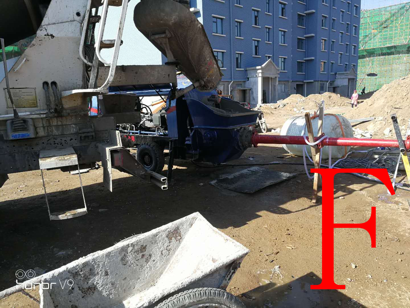 混凝土泵 青科重工 细石泵